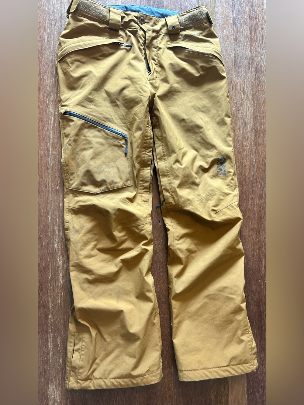 Mountain Hardwear Sky Ridge GORE-TEX Ski Pants Men’s S Tan RECCO